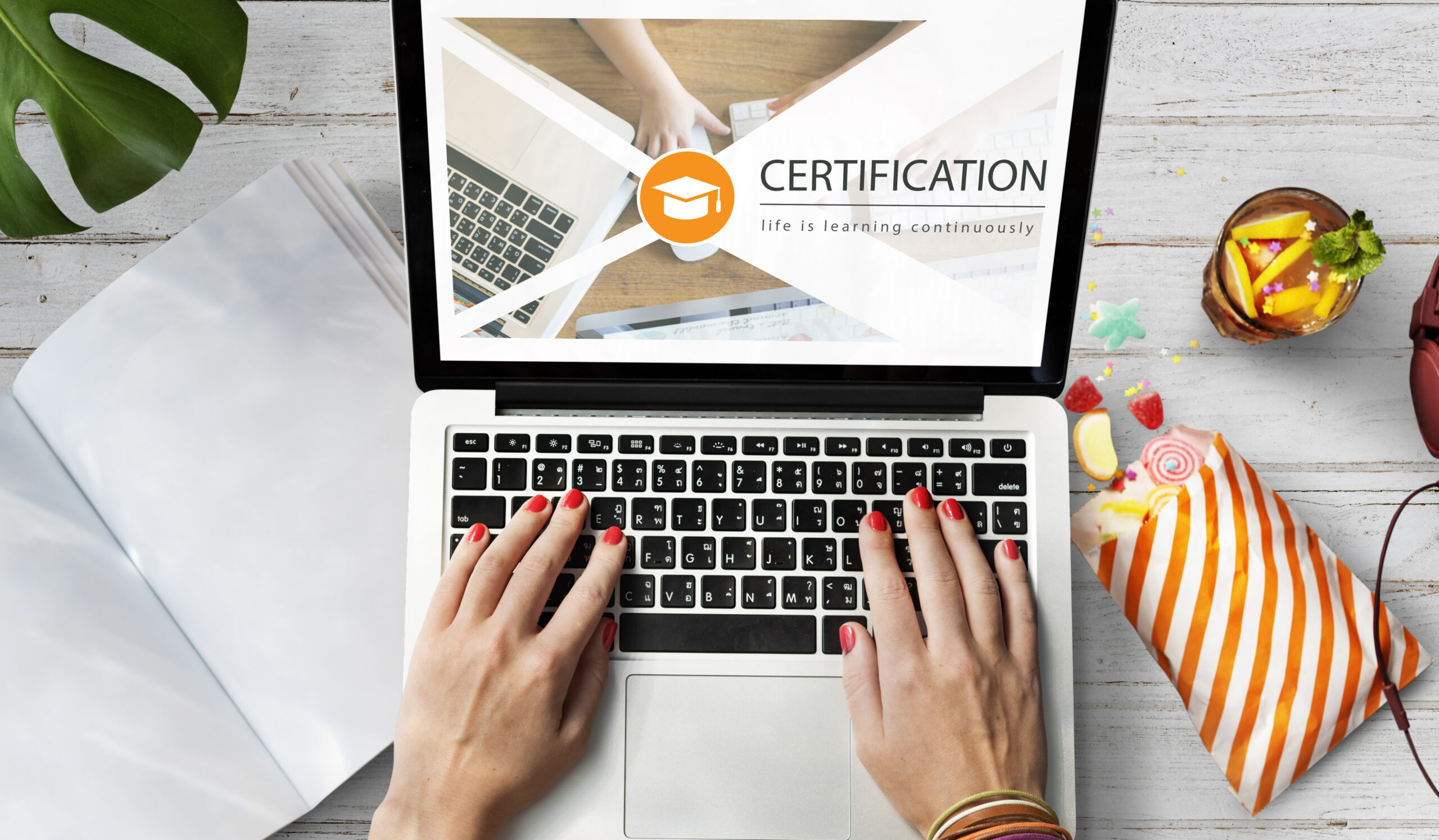 distance learning online education webpage